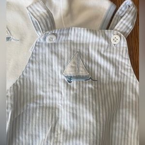 Janie and Jack two piece sailboat set, 6-12 months